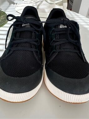 Sorel Black Sneakers Casual Size 9.5